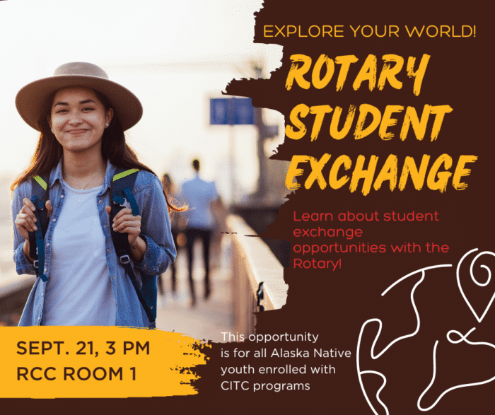 Rotary Student Exchange Info Session Cook Inlet Tribal Council