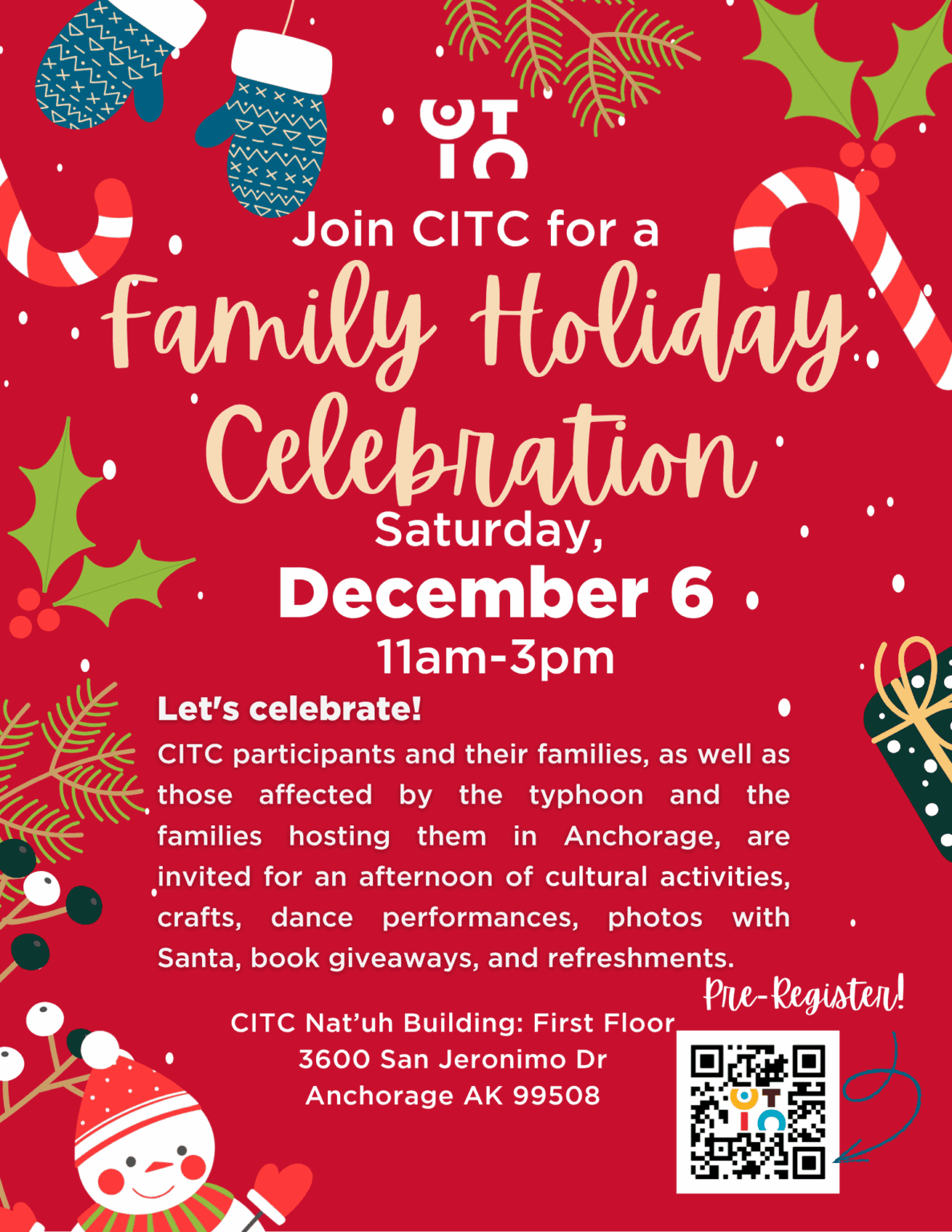 CITC's Family Holiday Celebration - Cook Inlet Tribal Council